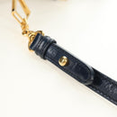 Miu Miu Hand Bag Leather 2way Navy Gold Auth yk20506SAM-9