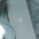 FENDI Mamma Baguette Shoulder Bag Beads 2way Green Silver Auth yk20510SM-10