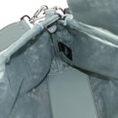 FENDI Mamma Baguette Shoulder Bag Beads 2way Green Silver Auth yk20510SM-28