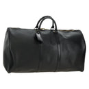 LOUIS VUITTON Epi Keepall 55 Boston Bag Noir Black M42952 LV Auth yk20511SAV-1