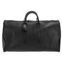 LOUIS VUITTON Epi Keepall 55 Boston Bag Noir Black M42952 LV Auth yk20511SAV-2