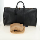 LOUIS VUITTON Epi Keepall 55 Boston Bag Noir Black M42952 LV Auth yk20511SAV-25
