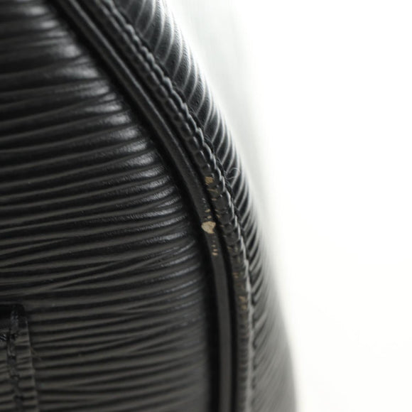 LOUIS VUITTON Epi Keepall 55 Boston Bag Noir Black M42952 LV Auth yk20511SAV