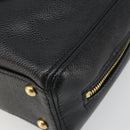 CHANEL COCO Mark Chain Hand Bag Caviar Skin Black Gold CC Auth yk20517SAV-10