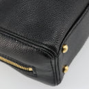 CHANEL COCO Mark Chain Hand Bag Caviar Skin Black Gold CC Auth yk20517SAV-13