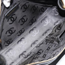 CHANEL COCO Mark Chain Hand Bag Caviar Skin Black Gold CC Auth yk20517SAV-16