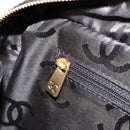 CHANEL COCO Mark Chain Hand Bag Caviar Skin Black Gold CC Auth yk20517SAV-19