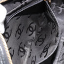 CHANEL COCO Mark Chain Hand Bag Caviar Skin Black Gold CC Auth yk20517SAV-20