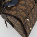 Christian Dior Trotter Canvas Romantic Chain Bag PVC Brown Auth yk20518SAV-11