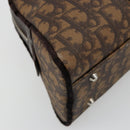 Christian Dior Trotter Canvas Romantic Chain Bag PVC Brown Auth yk20518SAV-13