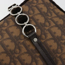 Christian Dior Trotter Canvas Romantic Chain Bag PVC Brown Auth yk20518SAV-14