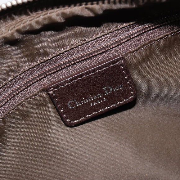 Christian Dior Trotter Canvas Romantic Chain Bag PVC Brown Auth yk20518SAV