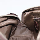 Christian Dior Trotter Canvas Romantic Chain Bag PVC Brown Auth yk20518SAV-20