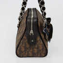 Christian Dior Trotter Canvas Romantic Chain Bag PVC Brown Auth yk20518SAV-5