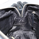 CHANEL Chain Shoulder Bag Lamb Skin Black Silver CC Auth yk20519V-18
