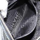 CHANEL Chain Shoulder Bag Lamb Skin Black Silver CC Auth yk20519V-20