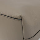 PRADA Shoulder Bag Leather Gray Gold 1BC051 Auth yk20522SAV-15