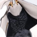 PRADA Shoulder Bag Leather Gray Gold 1BC051 Auth yk20522SAV-19