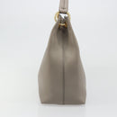 PRADA Shoulder Bag Leather Gray Gold 1BC051 Auth yk20522SAV-3