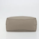 PRADA Shoulder Bag Leather Gray Gold 1BC051 Auth yk20522SAV-5