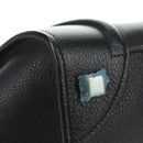CELINE Luggage Mini Shopper Hand Bag Leather Black Silver Auth yk20526SAM-10