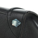 CELINE Luggage Mini Shopper Hand Bag Leather Black Silver Auth yk20526SAM-11