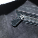 CELINE Luggage Mini Shopper Hand Bag Leather Black Silver Auth yk20526SAM-20