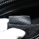 CELINE Luggage Mini Shopper Hand Bag Leather Black Silver Auth yk20526SAM-22