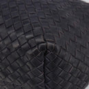 BOTTEGA VENETA INTRECCIATO Cabas PM Hand Bag Leather Purple Gold Auth yk20527SAV-10