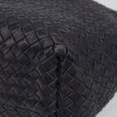 BOTTEGA VENETA INTRECCIATO Cabas PM Hand Bag Leather Purple Gold Auth yk20527SAV-12