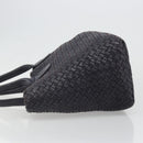 BOTTEGA VENETA INTRECCIATO Cabas PM Hand Bag Leather Purple Gold Auth yk20527SAV-5