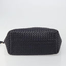 BOTTEGA VENETA INTRECCIATO Cabas PM Hand Bag Leather Purple Gold Auth yk20527SAV-9