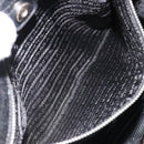 PRADA Tote Bag Leather 2way Black Silver Auth yk20528A-21
