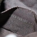 FENDI Zucca Canvas Mamma Baguette Mini Shoulder Bag Black Brown Auth yk20529SAM-11