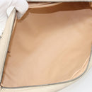 CHANEL Luxury Line Hand Bag Leather Cream Silver CC Auth yk20530SAV-11