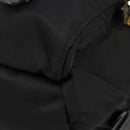 PRADA Backpack Nylon Black Gold Auth yk20532SAV-12