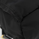 PRADA Backpack Nylon Black Gold Auth yk20532SAV-13