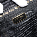 PRADA Backpack Nylon Black Gold Auth yk20532SAV-22