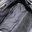PRADA Backpack Nylon Black Gold Auth yk20532SAV-23
