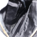 PRADA Backpack Nylon Black Gold Auth yk20532SAV-28
