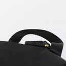 PRADA Backpack Nylon Black Gold Auth yk20532SAV-8