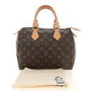 LOUIS VUITTON Monogram Speedy 25 Hand Bag M41528 LV Auth yk20534SAM-12