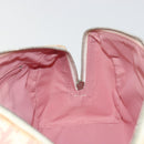 Christian Dior Trotter Canvas Hand Bag PVC Pink Silver Auth yk20537-21