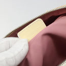 Christian Dior Trotter Canvas Hand Bag PVC Pink Silver Auth yk20537-12