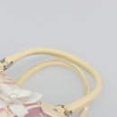 Christian Dior Trotter Canvas Hand Bag PVC Pink Silver Auth yk20537-14