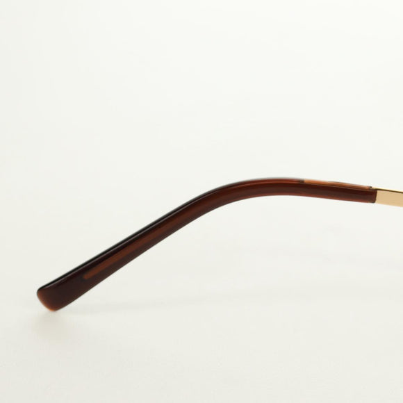 CHANEL Sunglasses Metal Gold CC Auth yk20538M