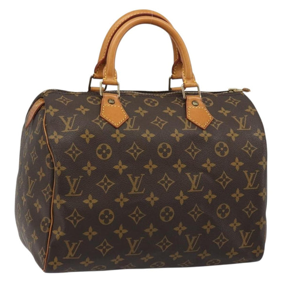 LOUIS VUITTON Monogram Speedy 30 Hand Bag M41526 LV Auth yk20541A
