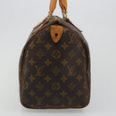 LOUIS VUITTON Monogram Speedy 30 Hand Bag M41526 LV Auth yk20541A-4