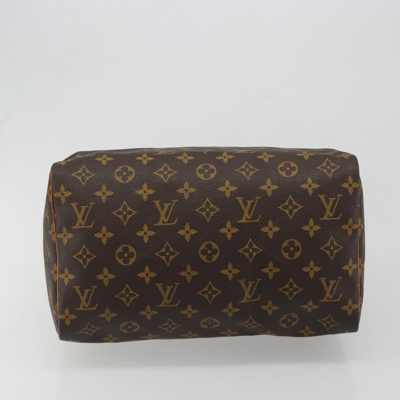 LOUIS VUITTON Monogram Speedy 30 Hand Bag M41526 LV Auth yk20541A