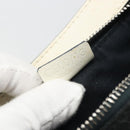 CELINE C Macadam Canvas Hand Bag Suede Black Silver Auth yk20542-19